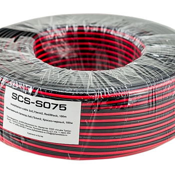 Aura SCS-S075 (2х0.75мм2, 1/100)